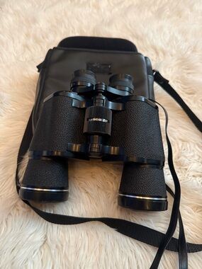 Tascon 7x50 Black Binoculars with Carry Case